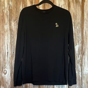 OCTOBER’S VERY OWN LONG SLEEVE BLACK SHIRT, size XL